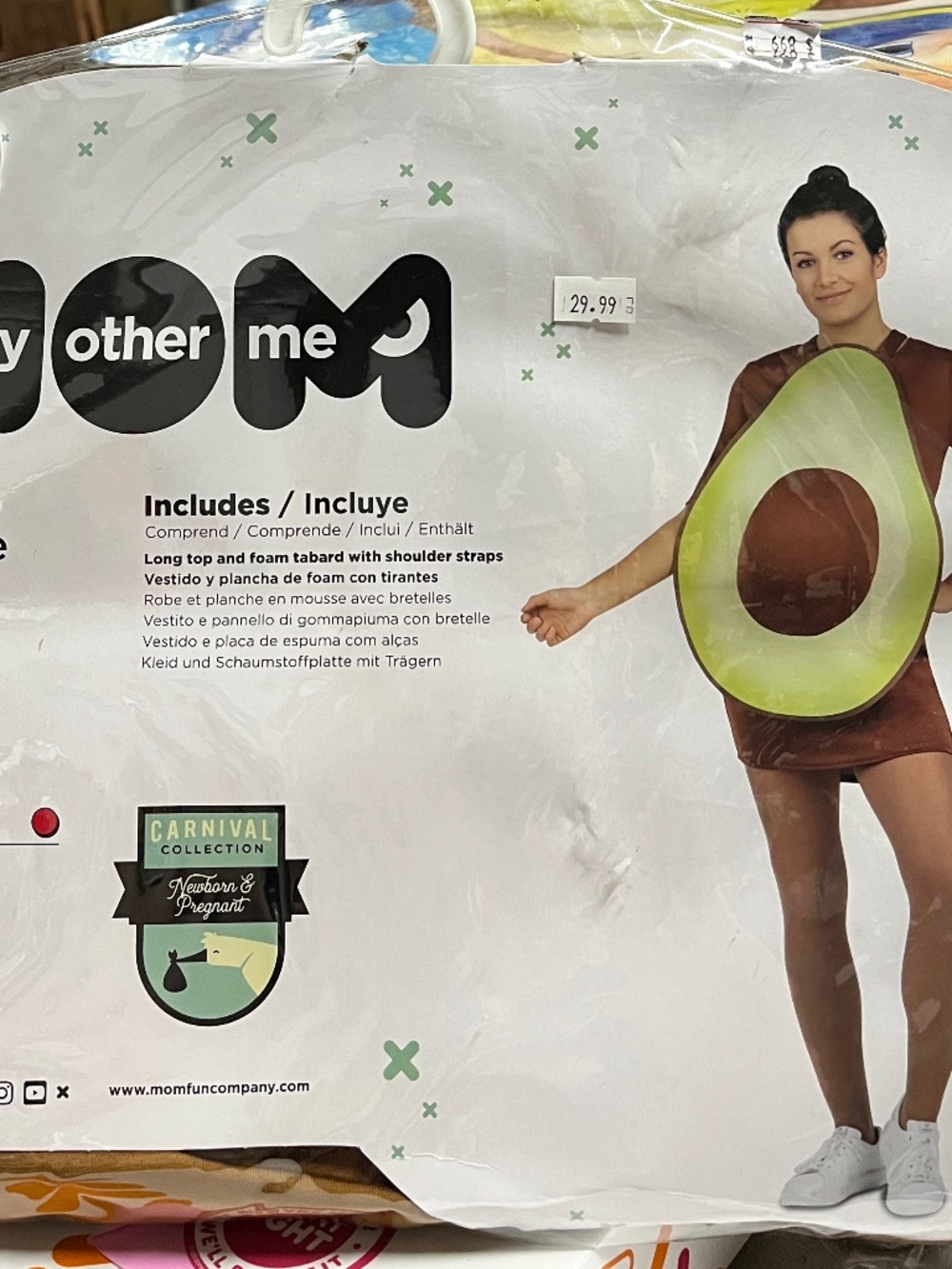 Maternity AVOCADO Halloween Costume Brand New